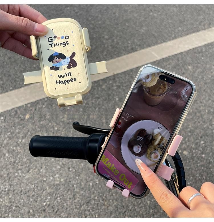 Support de téléphone portable pour vélo, résistant aux chocs, pour vélos électriques et motos, spécialement conçu pour la navigation._voghion.com