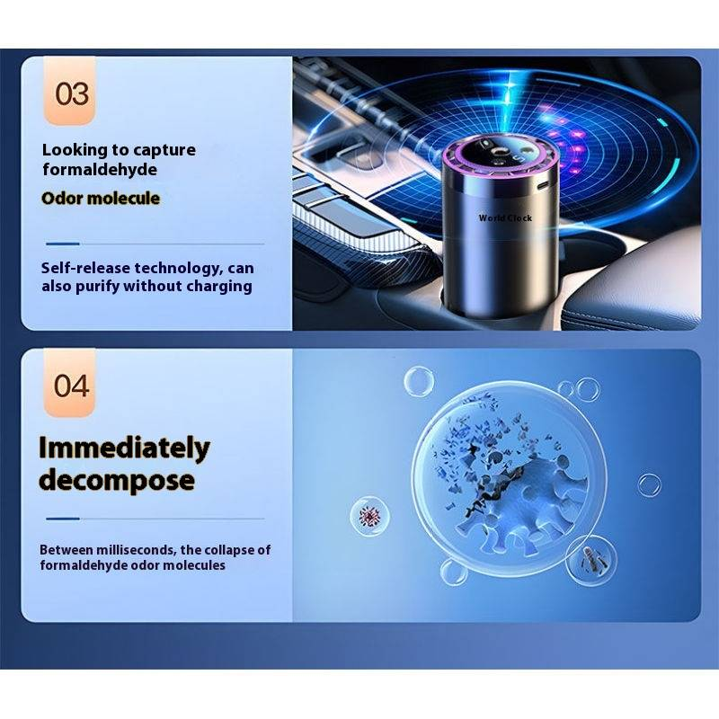 Car mounted fragrance, car perfume, intelligent spray, start and stop with the car, formaldehyde and odor removal, available for pregnant and infant_voghion.com