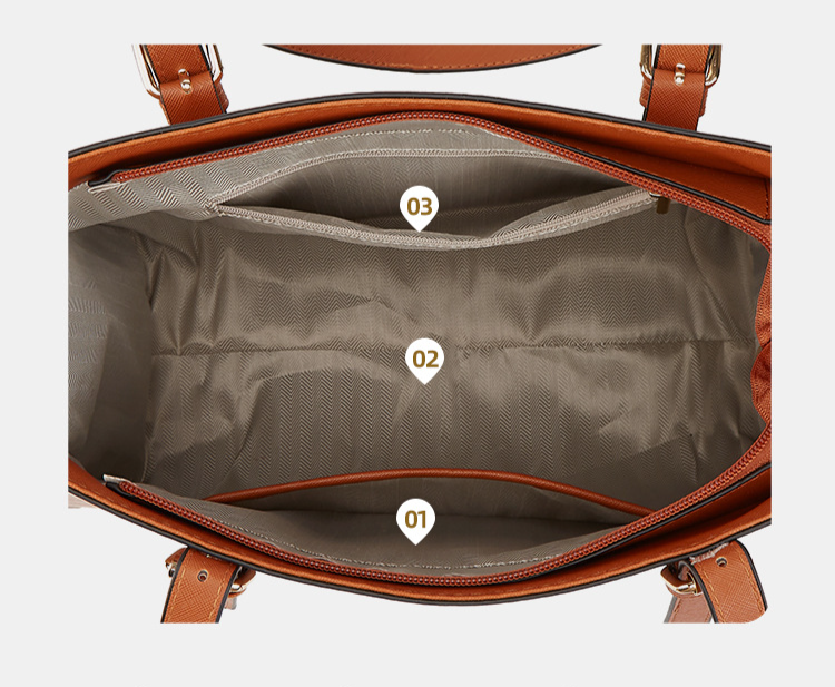 Handbag Set For Women Single Shoulder Bag Set 4 Sets Fashion Trend Bag Set 4 Sets_voghion.com
