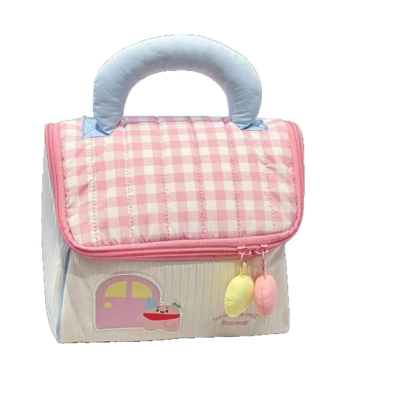 Large Capacity Makeup Bag For Women - Cute & Portable Travel Cosmetic Organizer With Multiple Compartments_voghion.com