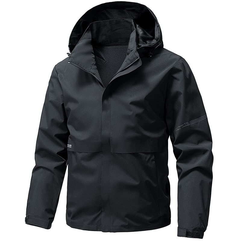 Giacche sportive con cappuccio di alta qualità, moda autunnale maschile, cappotti da esterno, giacche da uomo in caldo cotone impermeabili di alta qualità_voghion.com