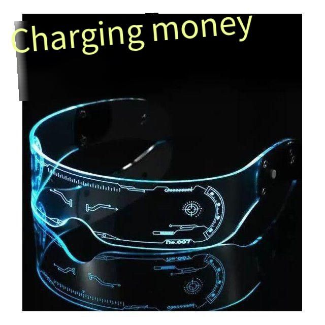 Occhiali da ciclismo con tecnologia LED, occhiali anti-collisione, luminosi e luminosi, per la guida notturna_voghion.com