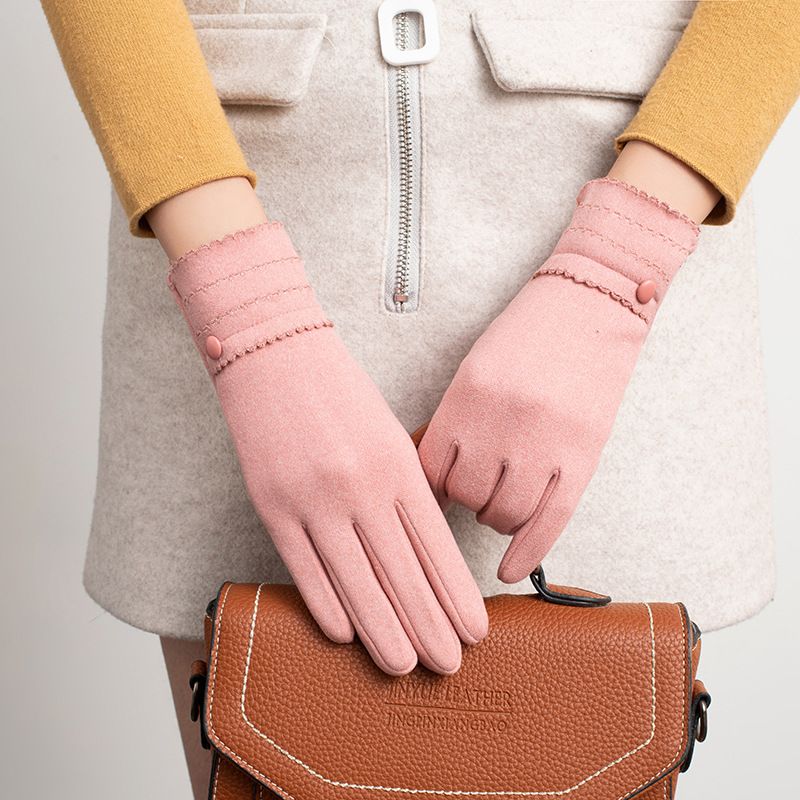 Guanti touchscreen caldi e resistenti in pile per ciclismo all'aperto 2025 per donna_voghion.com