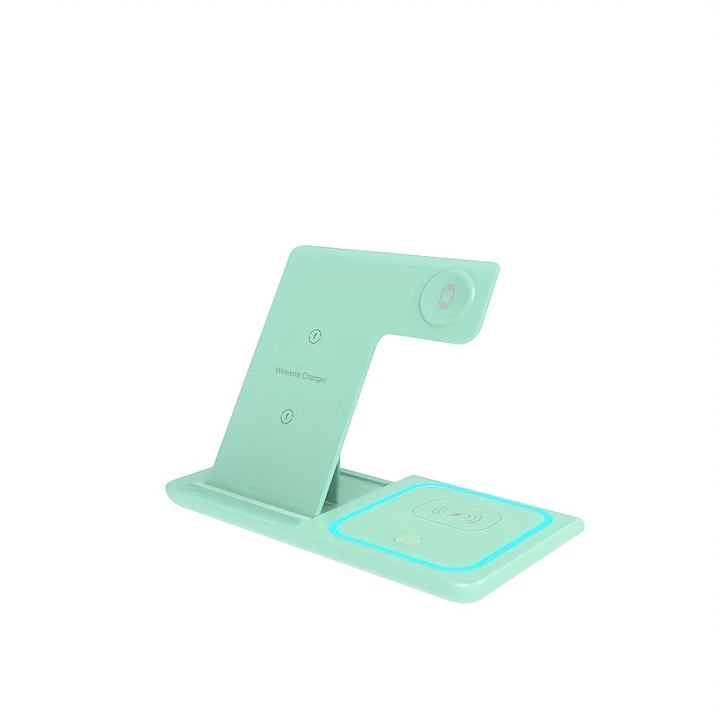 3 In 1 Fast Charging Station, Folding Wireless Charger Stand_voghion.com