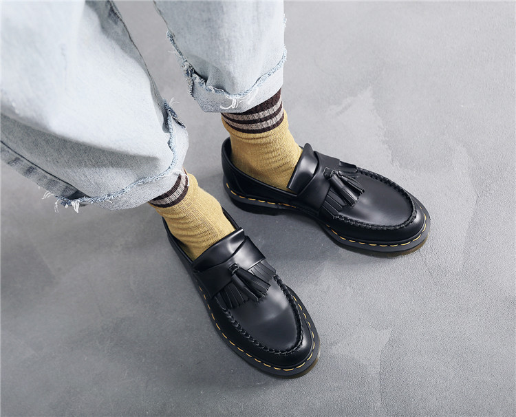 Liu Su Le Fu neue Martin rindsleder frauen der einzelnen casual nähte paar mode schuhe_voghion.com