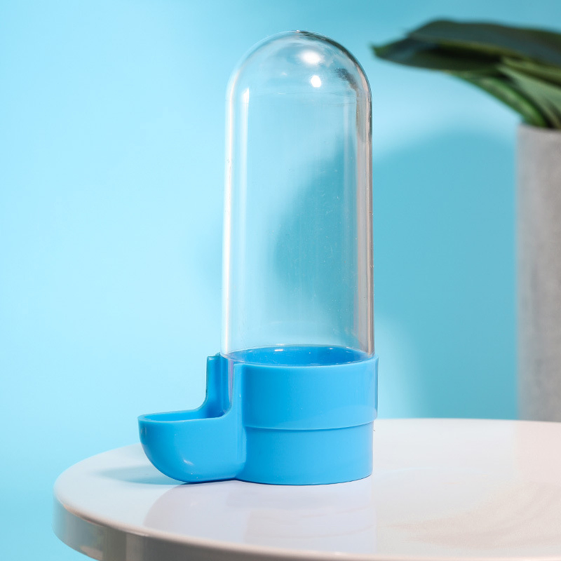 Vogel Wasser Feeder Große Kapazität Spritzwassergeschützte Transparente Behälter Pet Papagei Hängenden Futterspender Vogel Liefert_voghion.com