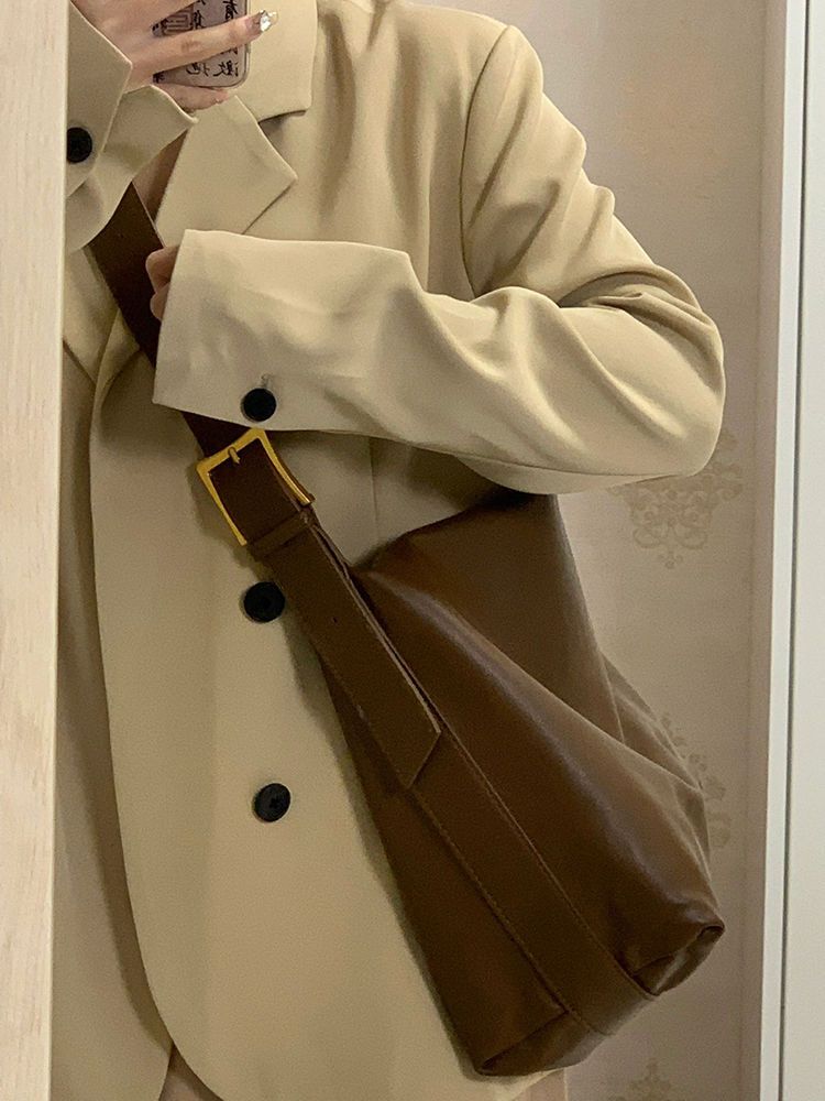 Advanced handbag for women 2023 new fashionable texture shoulder with large capacity popular commuting tote bag_voghion.com