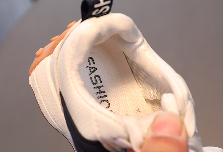 Autumn Children's Breathable Little White Boys' Soft Sole Anti slip Sports Girls' Fashion Single Shoes Baby_voghion.com