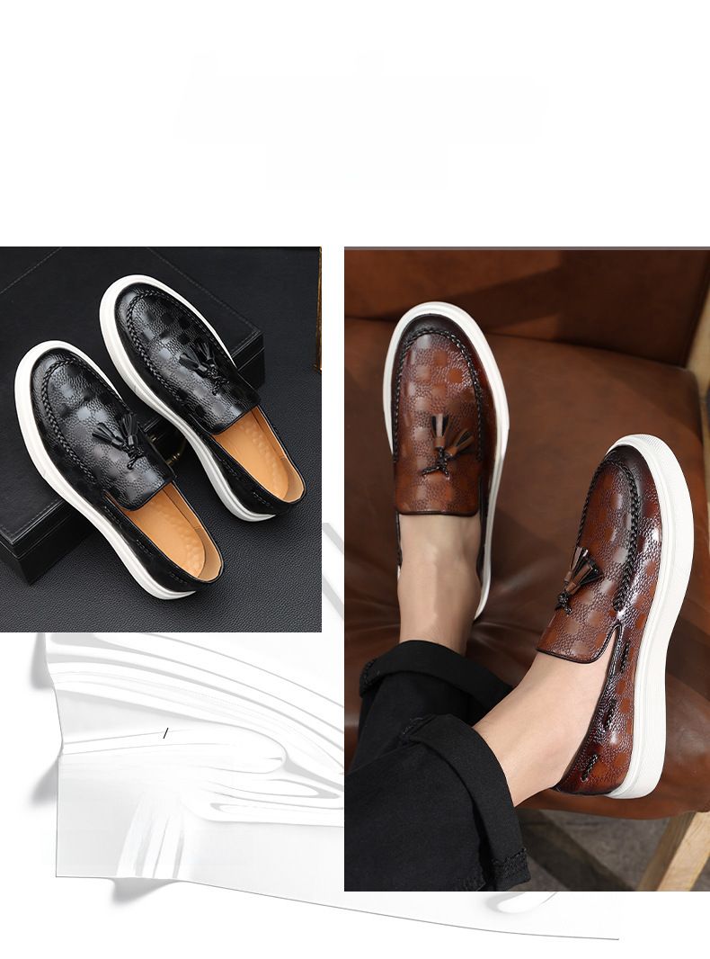 Loafers Men's Summer Breathable Loafers Slip-on Loafers Versatile Slip-on Casual Shoes_voghion.com