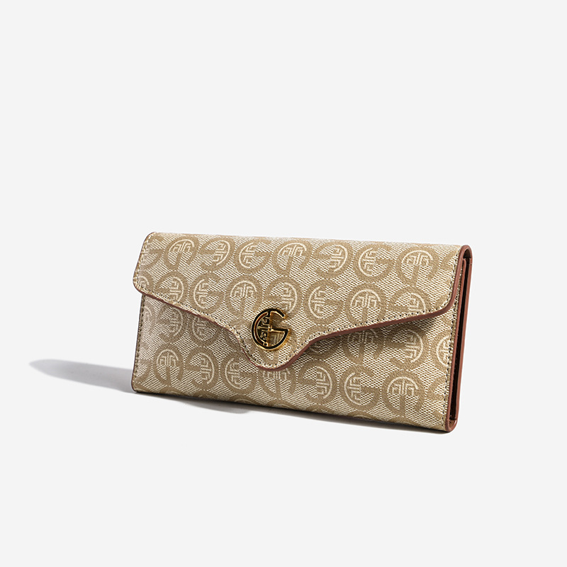 2023 New Fashion Women's Wallet Multifunctional Retro Zero Wallet Long Zero Wallet Women_voghion.com