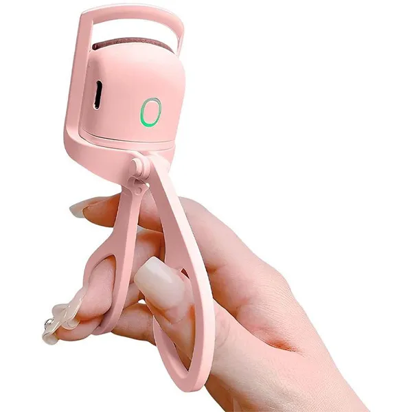 Eyelash Curler Portable Electric Comb Long Lasting Eyelash Curl Thermal Eyelash Curler Makeup Tools_voghion.com