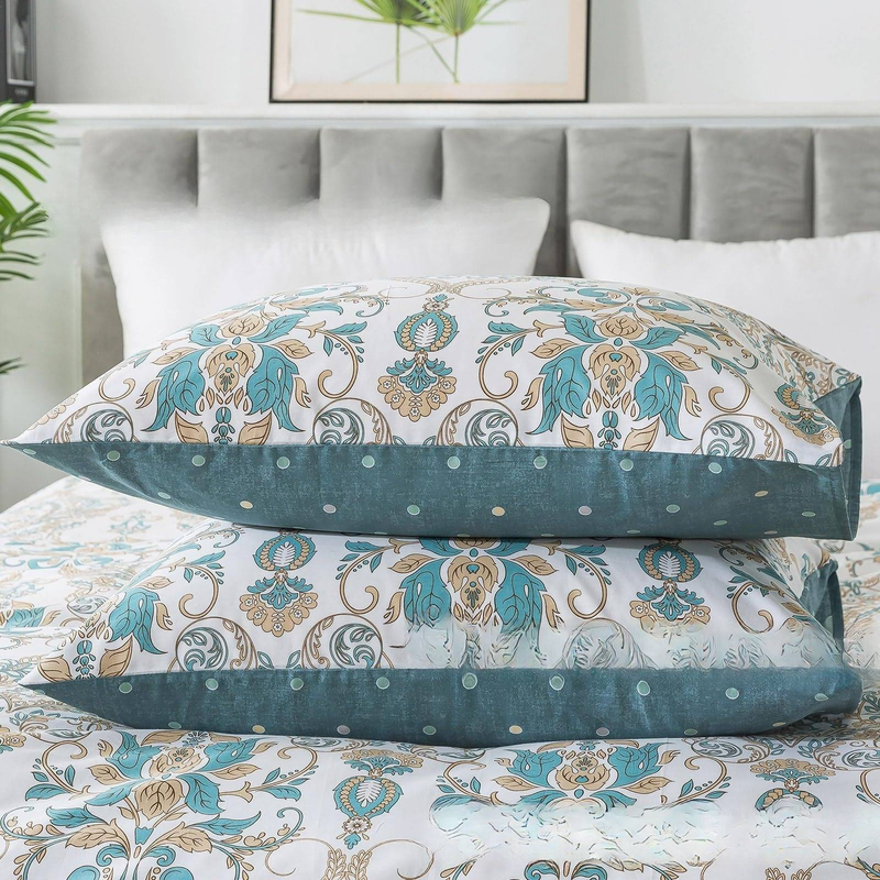 Pure Cotton Quilt Cover Three Piece Set Full Size For Bedding_voghion.com