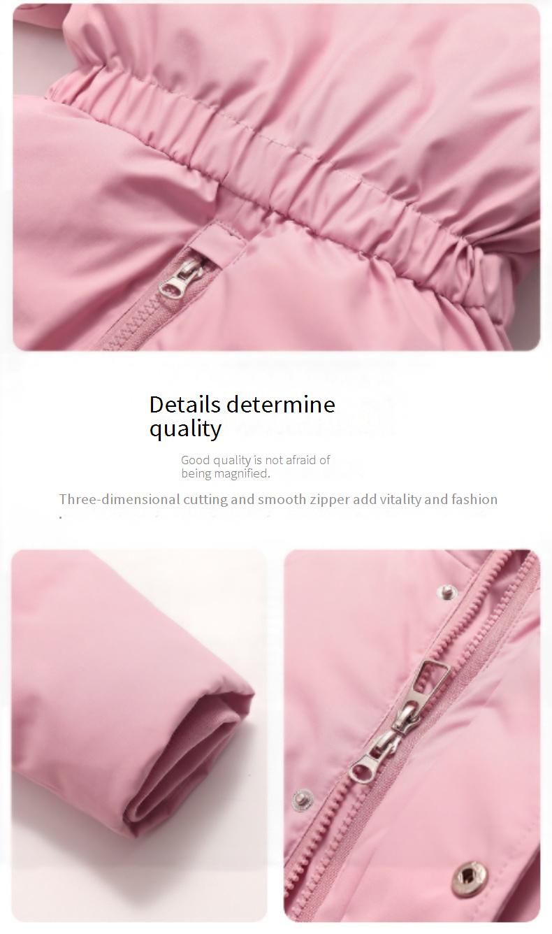 Premium Snowsuit For Toddlers - 85% White Duck Down One-Piece Winter Suit With Detachable Crotch (90-120cm)_voghion.com