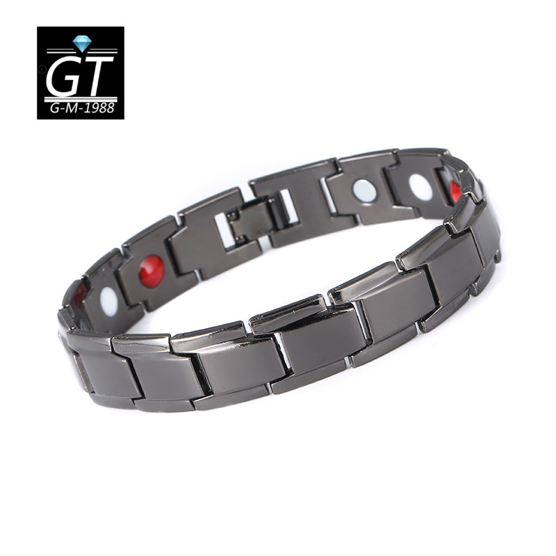 Yunjin afneembare magnetische armband magnetische armband voor heren van legering_voghion.com