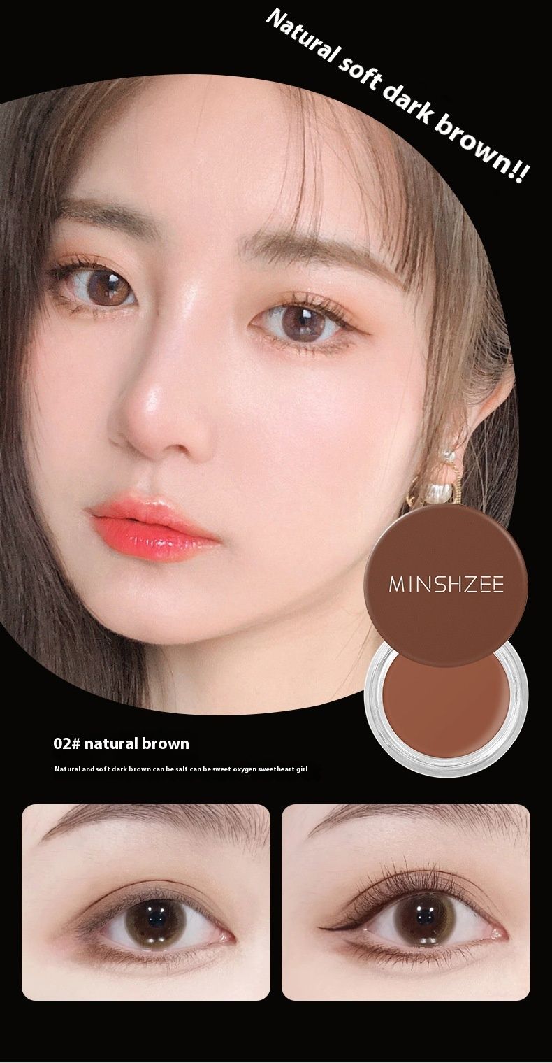 Eyeliner-Creme, wasserfest, schweißresistent, wird nicht leicht schwindelig, hält das Make-up seidig und langanhaltend, trocknet schnell und bildet einen Film, Eyeliner-Creme_voghion.com