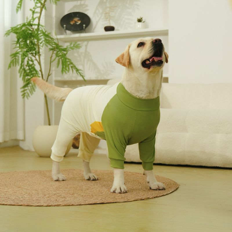 Pet Summer Dog Anti-Shedding Four-Legged Home Breathable Clothes For Medium And Large Dogs_voghion.com