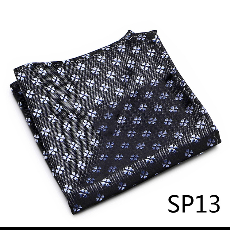 Heren Brits patroon effen kleur polyester zijden vierkante sjaal bruiloft pak zakdoek overhemd klaar op voorraad_voghion.com