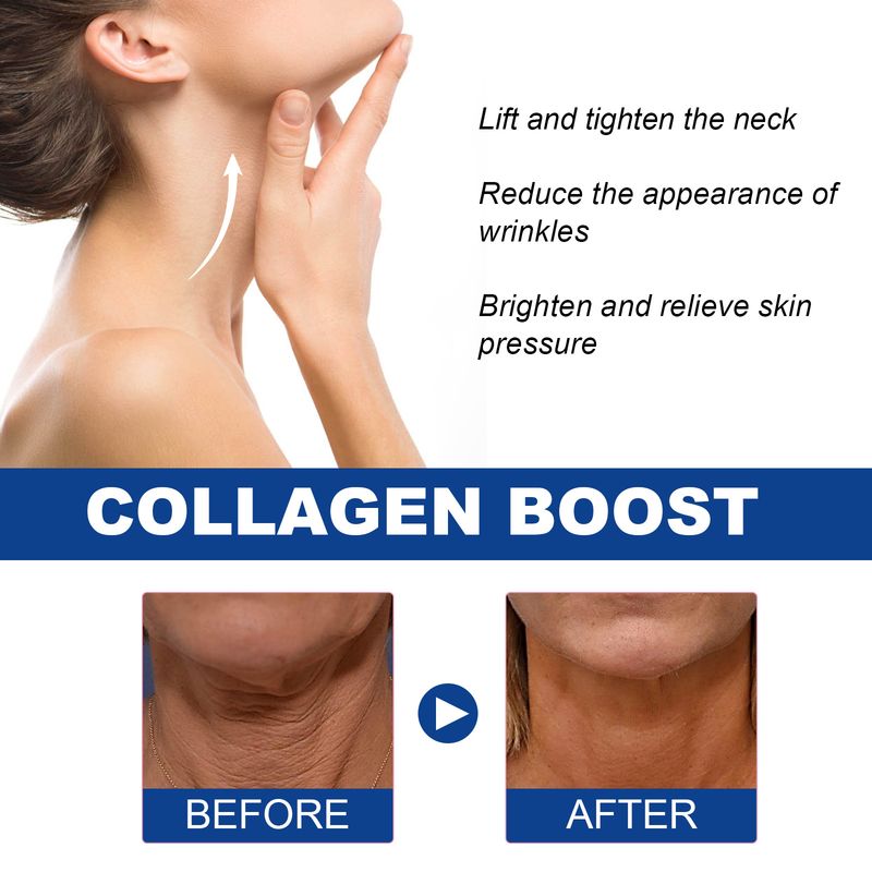 EELHOE Collagen Whitening for to Lighten Lines Shape Swan Lifting, Firming, Moisturizing, and Beautifying Neck Cream_voghion.com