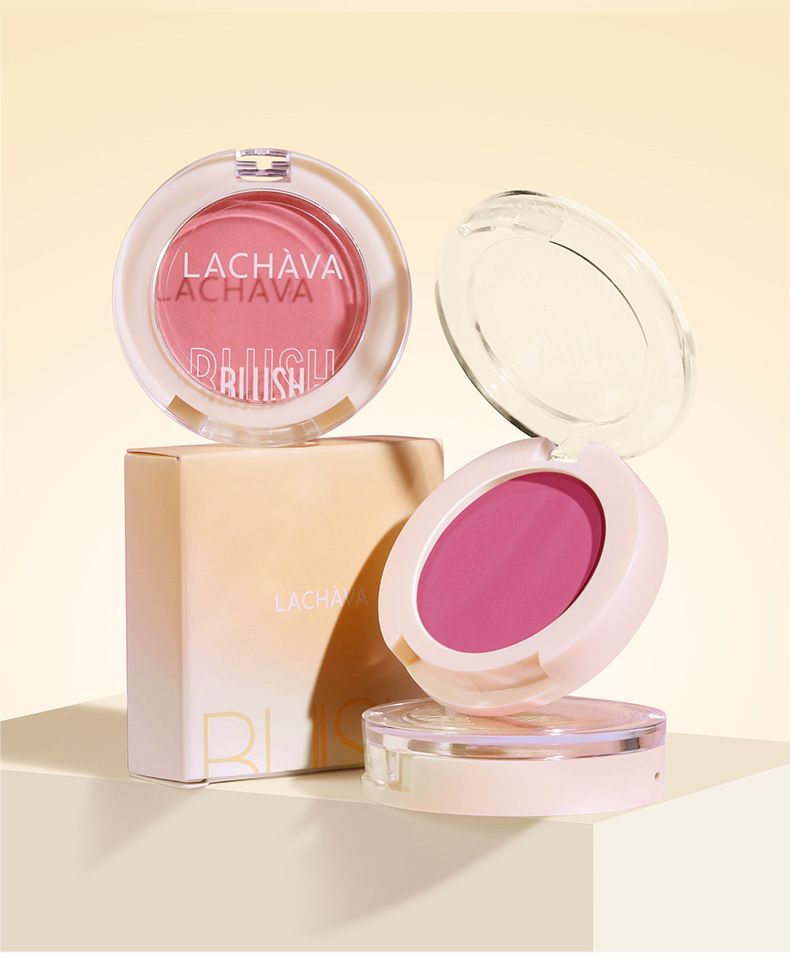 Monochrome Powder Blusher Cream Matte Nude Makeup High Gloss Rouge 12 Color Pearl Light Fine Shiny Powder Blusher_voghion.com