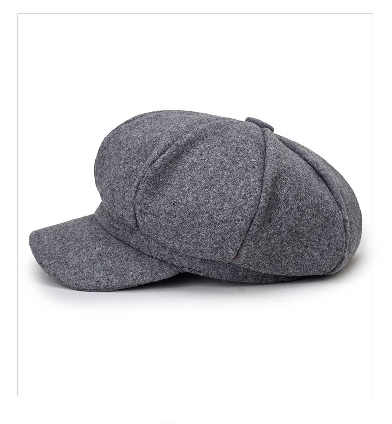 Neu eingetroffen Neue Feste Herbst Winter Berets Dame Außen Einstellbare Mädchen Warme Casual Dicke Kappe Hut Für Frauen_voghion.com