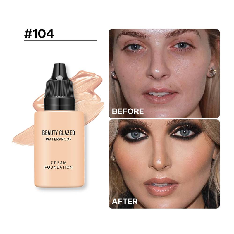 "3PCS"Tanning Matte dugotrajni tekući puder Tamni korektor s visokim prekrivanjem_voghion.com