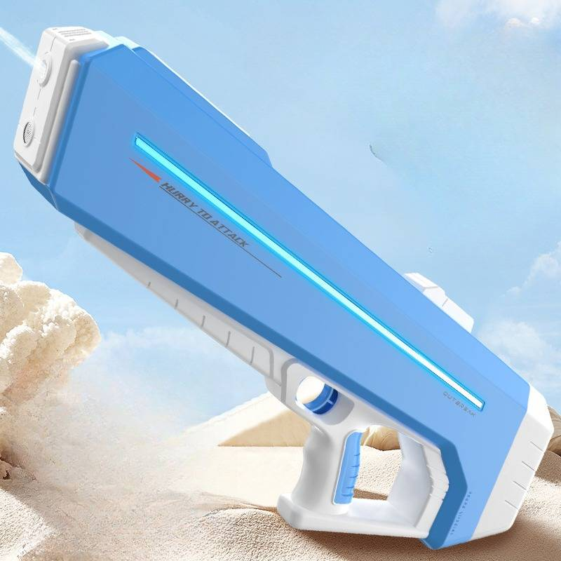 Haushalts-Wasserpistole, Impuls, elektrisch, automatisch, Wasserspray, hoher Druck, starke Reichweite, große Wasserpistole, Kinderspielzeug_voghion.com