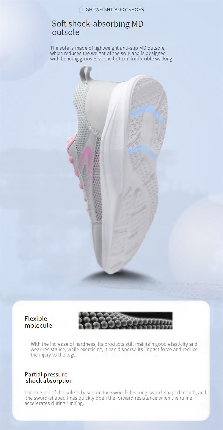 Women's Breathable Mesh Sneakers - Lightweight & Slip-Resistant (Summer Casual Shoes, Wide Width Available)_voghion.com