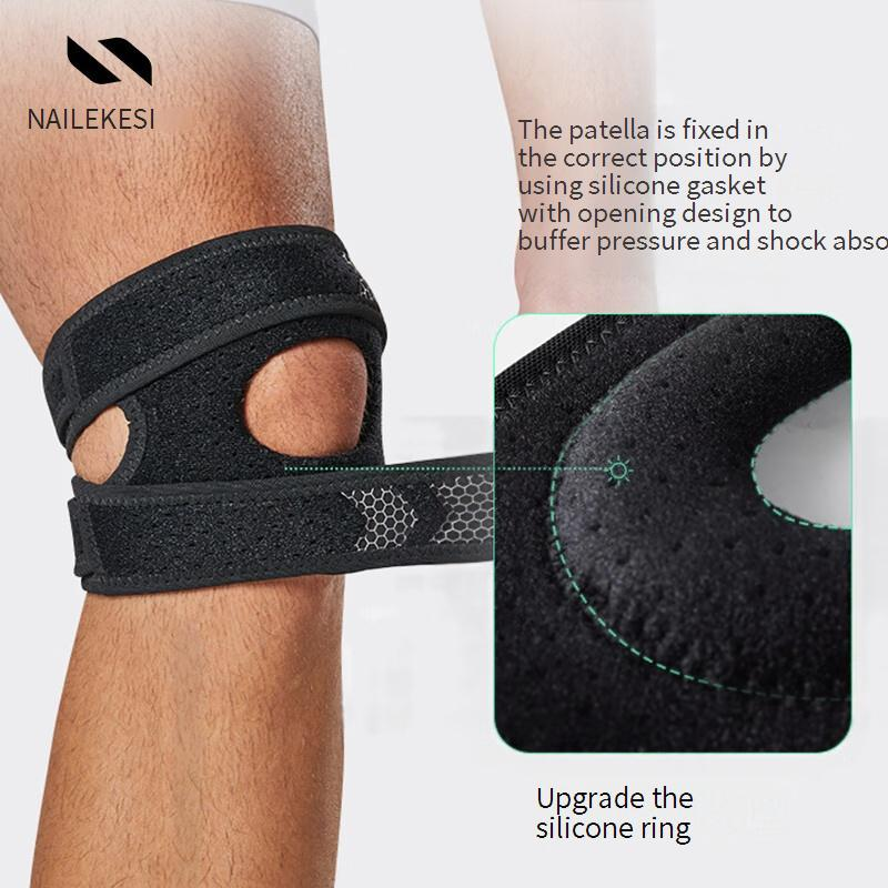 Professional Knee Brace For Men & Women - Breathable Support For Running, Basketball, Volleyball, Squats & Sports Injury Prevention_voghion.com