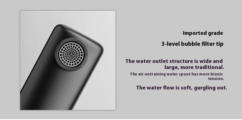 Grifo monomando de lavabo de pared con cartucho cerámico, acabado níquel cepillado/negro mate/cromo, distancia entre ejes de 120 mm_voghion.com