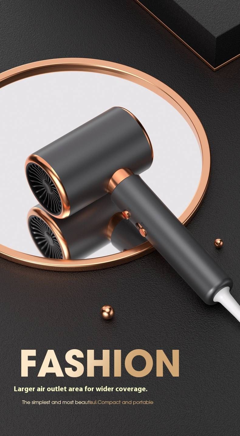 Salon Hair Dryer – 2400W Ionic Blow Dryer With 3 Speed & Cold/Hot Air, CE/UL/FCC Certified For Home & Professional Use_voghion.com