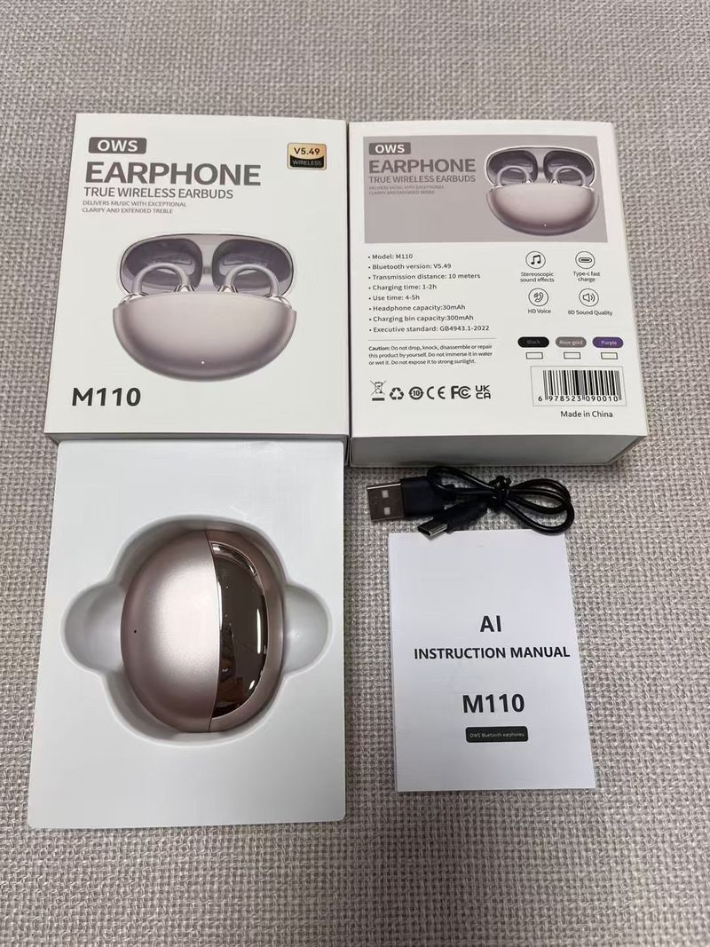 Durable Workout Companions Breathable Fabric Cushioned M110 ANC Headsets_voghion.com