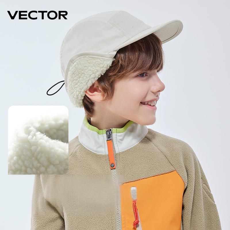 Casco da sci invernale con protezione per le orecchie foderato in pile per bambini e ragazzi, morbido e caldo, accessorio per sport all'aria aperta per il freddo_voghion.com