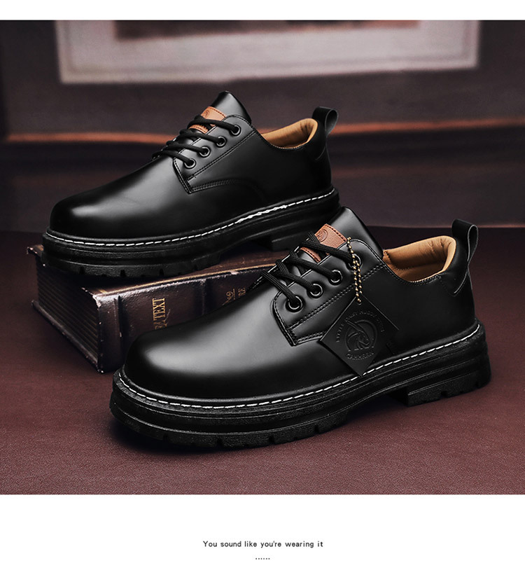 2023 spring new breathable martin boots for men, good quality, durable work shoes, trendy low-top martin shoes_voghion.com