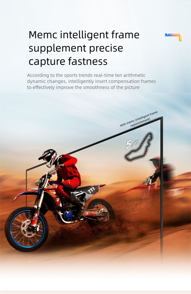 Umai T8 Home 4K Ultra HD Connect Ekran telefonu Poziomy projektor do biura wynajmu w akademiku_voghion.com