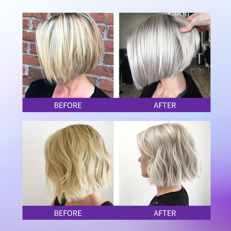 Yellowing, and Fading, Yellowing After Bleaching, Gray Hair Care Lock Fixed Color Shampoo 2024 new_voghion.com