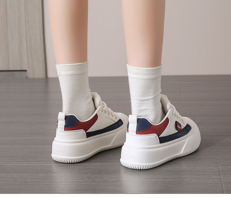 Scarpette bianche per bambini, ragazze, studenti, tempo libero, sport, scarpe da tavola versatili, tiro da strada_voghion.com