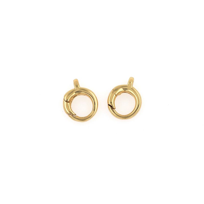 1 pièce Boucle de bijoux géométrique en cuivre Accessoires de bijoux_voghion.com