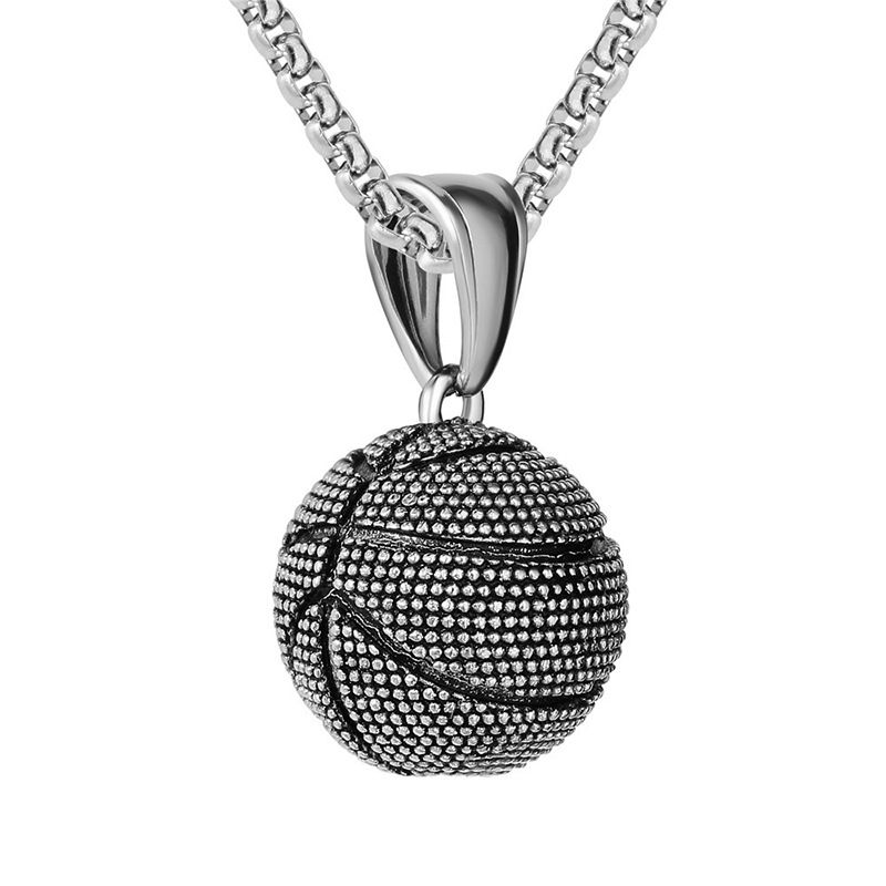 Colar longo com pingente de corrente, estilo hip hop e punk, para meninos, de aço inoxidável_voghion.com