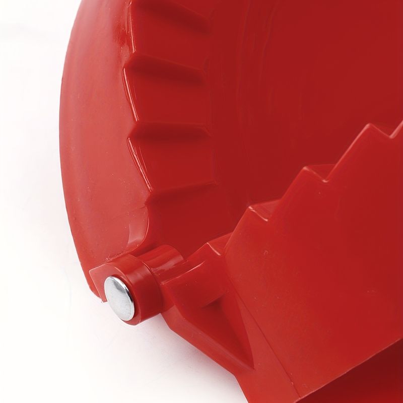 Forma grande para bolinhos de massa, leve, 113g, de pressão, plástica PP, 29x18,5x3,5cm_voghion.com
