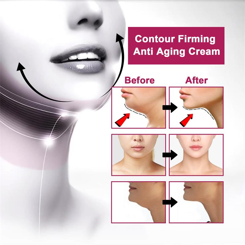 V-Shape Face Slimming Cream Remove Double Chin Firming Lifting Face Line Fat Burning Anti Aging Beauty Massage Care Products_voghion.com