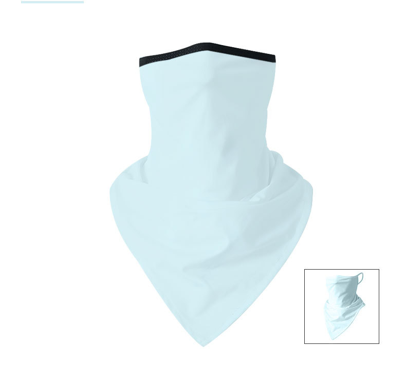 Summer ice silk hanging ear triangle towel mask quick drying breathable outdoor riding sunscreen biker multifunctional magic scarf_voghion.com