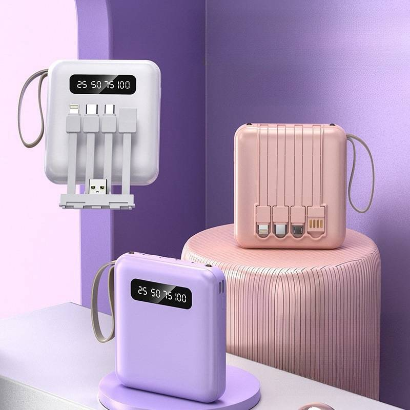 Mini telefono cellulare con cavo di ricarica Treasure 5000/10000/20000 MA ad alta capacità compatto portatile regalo alimentazione mobile_voghion.com