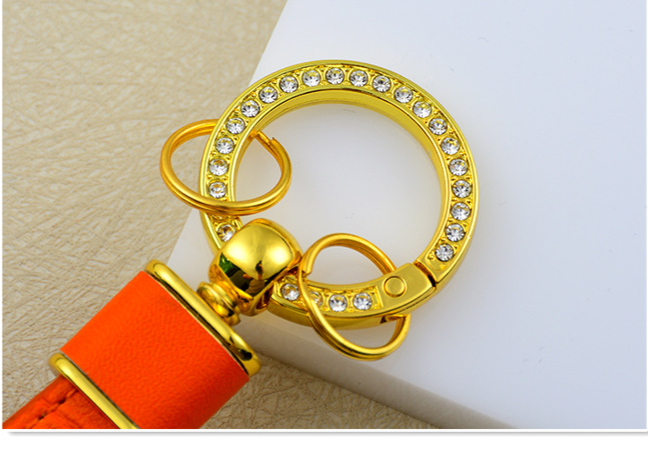 Couple Key Chain Leather Car Key Chain_voghion.com