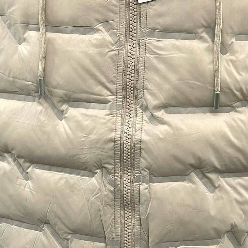 Men's Clothing 25 New Autumn And Winter High-quality Embroidered Badge Warm Hooded Thickened Cotton Jacket_voghion.com