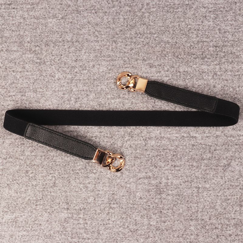 Slim Belt Women, Fashionable And Simple, Versatile Decorative Accessory For Dresses, Summer Elastic Waistband, Small_voghion.com