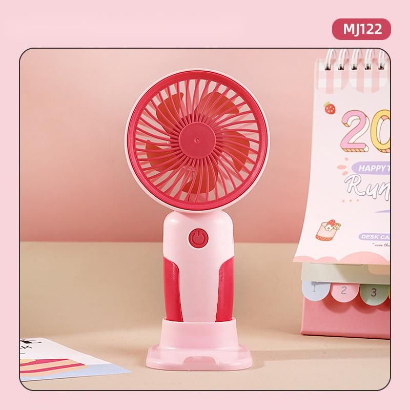 New Handheld USB Charging Portable Summer Outdoor Mini Bracket Small Fan Gift_voghion.com