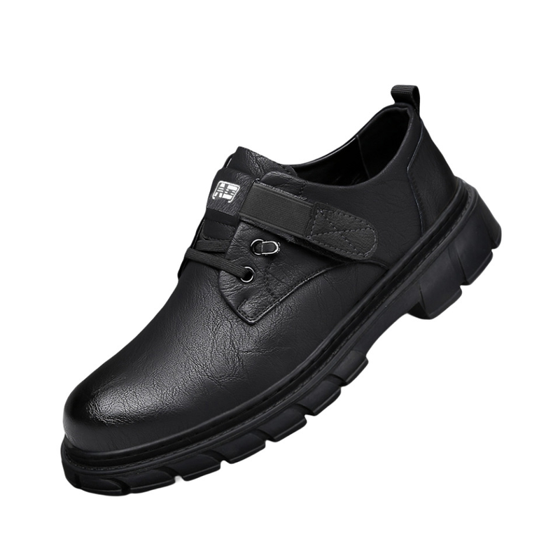 9908-Casual Shoesmen's Soft Sole Non-Slip Wear-Resistant Business Leather Work Men's Trendy Shoes_voghion.com