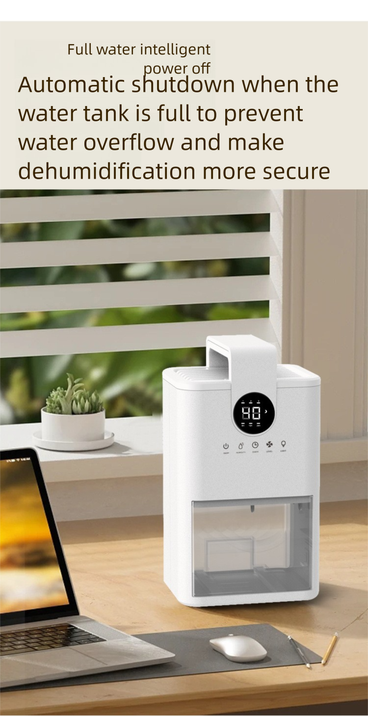 Titan Mini-Luftentfeuchter, ultraleiser 200-ml-Halbleiter-Lufttrockner für Kleiderschrank, Wandschrank, Schuhschrank, Bücherregal, kompakter Feuchtigkeitsabsorber mit USB-Stromversorgung_voghion.com