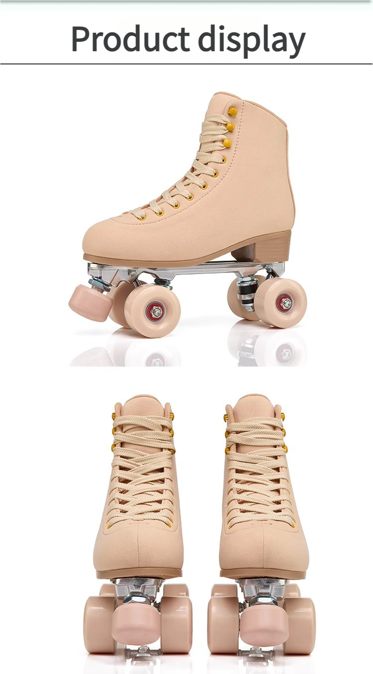 Neu Erwachsene Und Kinder Zweireihig Roller Metall Rahmen Komfortable Atmungsaktive Langlebig Vier-Rad Inline Skates_voghion.com