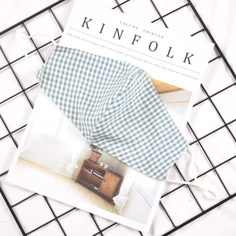 Masque ajustable à double couche en grille, nouveau masque anti-poussière à la mode pour hommes et femmes_voghion.com